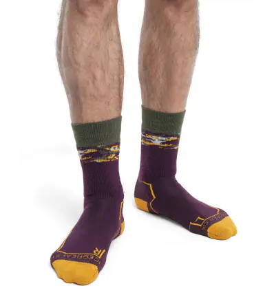 Icebreaker M's Hike+ Medium Crew Socks Sedimentary Winter 2024