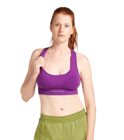 Icebreaker Merino Blend 260 ZoneKnit Seamless Bra Summer 2025