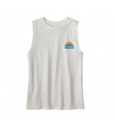 Tank Top Patagonia Stop the Rise Organic Cotton Muscle Tee W's