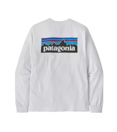 Blouse Patagonia Long-Sleeved P-6 Logo Responsibili-Tee M's