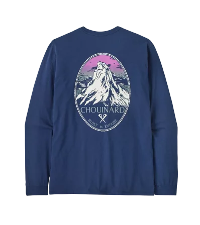 Блуза Patagonia LS Chouinard Crest Responsibili-Tee M's