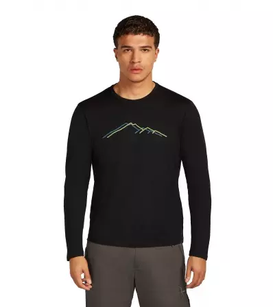 Icebreaker Merino 150 Tech Lite LS T-Shirt Rainer Ridge M's