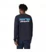 Blouse Patagonia Long-Sleeved P-6 Logo Responsibili-Tee M's
