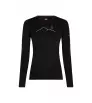 Icebreaker Women's Merino 200 Oasis LS Crewe Rainer Ridge